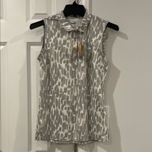 NWT PUMA Girls Youth CLOUDSPUN Three Brush Fashion Sleeveless Golf Polo